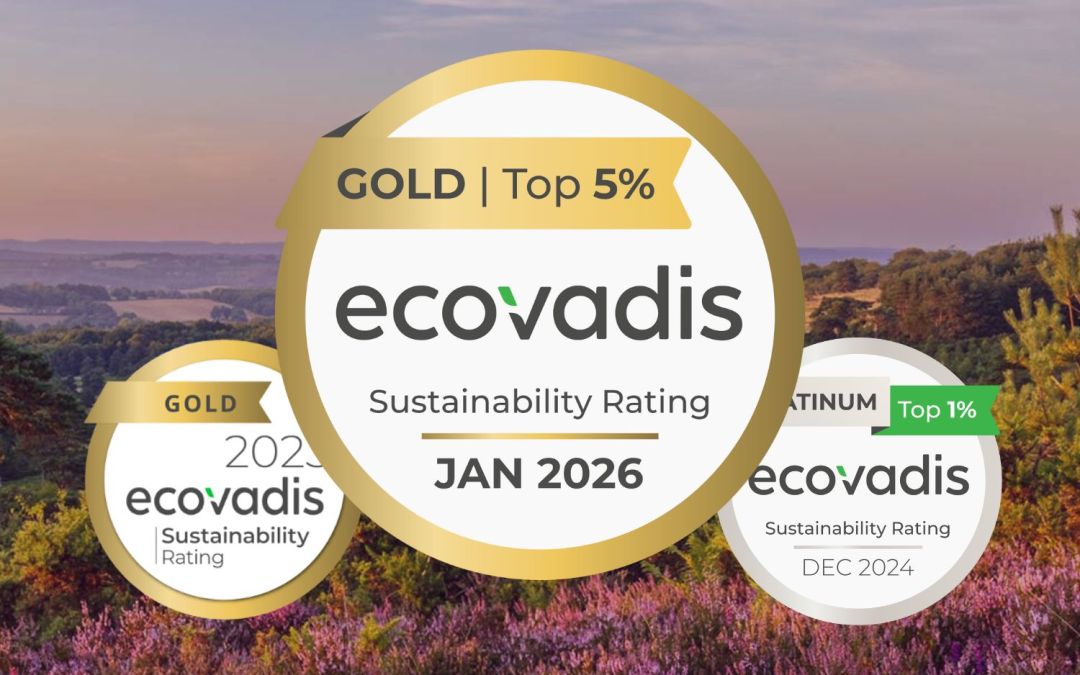 Icon awarded gold EcoVadis rating